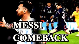 Messi comeback in 2022 whatsApp status🔥🥵/Messi whatsapp status