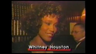 Whitney Houston - American Music Awards & Diet Coke Commercial Reports + Interviews 1988