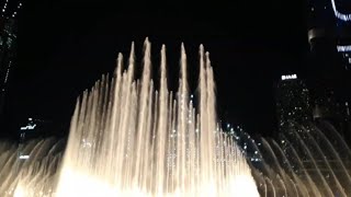 The Dubai Fountain - The Prayer (Extreme Shooters) 1-6-2019