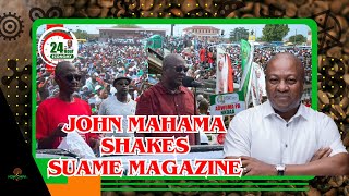 🌟 Mahama & NDC Shake Up Suame Magazine! 🌍 Watch the Thrilling 24-Hour Economy Walk Scenes! 🚶‍♂️🚶‍♀️