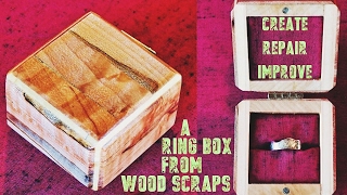 Making a Ring Box Out of Wood Scraps