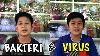 Bermanfaat atau merugikan!? Bakteri dan virus - perbedaan dan samanya | Aidhaman BS