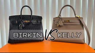 Hermes 🍊 Birkin vs Kelly