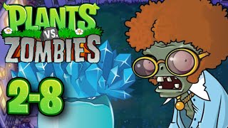 PLANTS vs. ZOMBIES - NIGHT LEVEL 2-8 GAMEPLAY (NO COMMENTARY) #pvz #gameplay