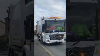 Mercedes Econic Refuse Truck on General Waste, PVW #shorts