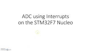 STM32CubeMX ADC with Interrupts