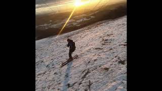 snowgliding - spod skrzydła