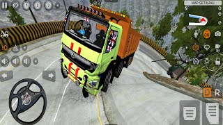 12 Wheeler Truck Driving  | latest Bharat Benz Truck Mod In  game | 3d Truck Driving