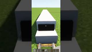 HOW TO BUILD A MODERN TOY TRAIN IN MINECRAFT!!!!!