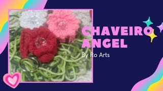 Chaveiro Angel em Flor