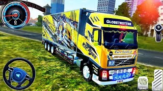 Trailer Truck Car Transporter Driving - Cargo Delivery Truck Parking Simulator - Android GamePlay #1