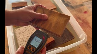 Moisture Meter - Surverymaster Protimeter.  Moisture in different building materials