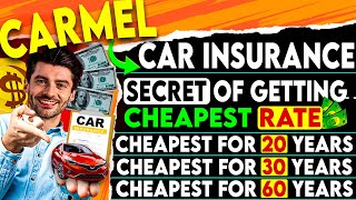 Only $86/M 😱 Cheapest Car Insurance in Carmel CA🎯