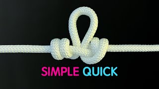 Very Useful Knots In Daily Life, Simple And Quick