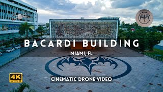 The Bacardi Building from the sky! [Short 4k Miami Cinematic Drone Video] #Bacardi #BacardiBuilding