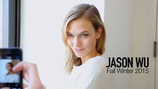 KARLIE KLOSS Backstage x JASON WU FALL 2015  | MODTV