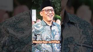 Menteri ATR / Kepala BPN membagikan Sertifikat tanah di Kota Cilegon #helldyagustian