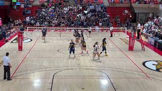 2023 HHSAA Girls Volleyball Tournament Punahou vs KSK Championship Game