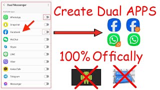 How to Enable Dual Apps in Samsung Mobile & Android Phone 2024 | How to App Clone in Samsung