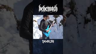 Behemoth Bartzabel Guitar cover #shorts