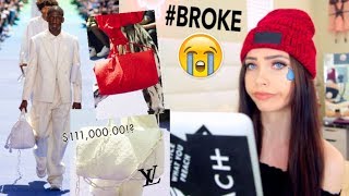 BROKE B*TCH REACTS TO LOUIS VUITTON Paris Fashion Week | Virgil Abloh's Debut