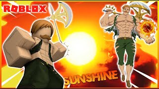 I Became The One And Only Escanor | Roblox SDS Holy War|