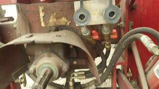 Farmall h hydraulic setup