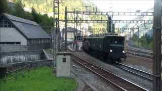 Ae 8/14 am Gotthard - Historisches Schellzug und mehr am 06.10.2012