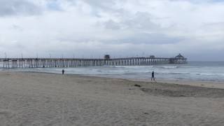 Poor Surf Conditions Friday 17 2017 at Imperial Beach Pier NS