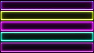 Abstract Futuristic Neon light 4K VJ Loops Motion Background, Loop Animation