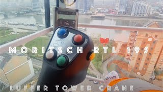 Moritsch RTL195 Auto Level (Luffer Tower Crane)