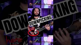 left hand muting can make your downpicking djent AF #guitar #metal #periphery