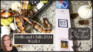 Drills and Chills 2024 Week 1 || Unboxing My Project for the Event! 🎃