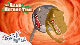 Trapped in the Cave with Sharpteeth!! 🦖 😱 | The Land Before Time | 1 Hour Compilation | Mega Moments