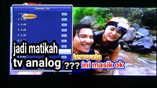 semua tv analog aso off kecuali yang ini