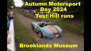 Autumn Motorsport Day 2024 @Brooklands Museum (Test Hill runs)