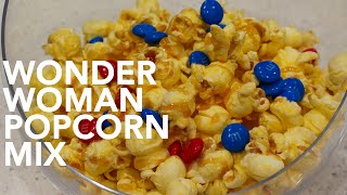 Wonder Woman Popcorn Mix Recipe