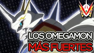 Top 5 Omnimon/Omegamon Más PODEROSOS de Digimon