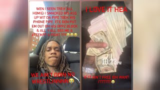 BLOODHOUND LILJEFF CHASED IN LA AFTER ROBBING SOMEONE & HE RESPONDS, “AINT NO WRESTLING”‼️