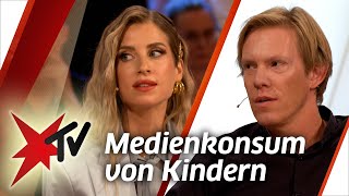 Tablet-Nutzung bei Kindern: Cathy Hummels und Simon Gosejohann über Erziehung | stern TV Talk