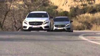 Mercedes-Benz GLA 45 AMG and GLA 45 AMG Edition 1 Driving Scenes