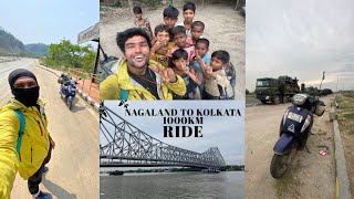 Nagaland to Kolkata 1000KM ride #malayalam #allindiaride #soloride