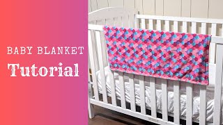 Simple baby blanket instructions