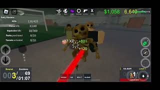 Zombie apocalypse in roblox