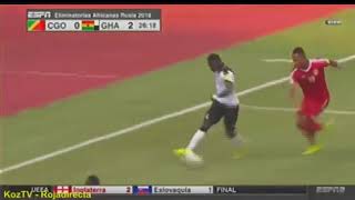 Congo vs Ghana  0-2 but Thomas Partey  Qualifications  Coupe du monde 2018