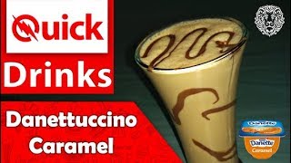 كيفية عمل دانيتشنو كراميل في 2 دقيقة -How to make Danettuccino Caramel in 2minutes