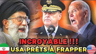 🔴🔵Urgent : Les États-Unis Prêts à Frapp€r l'Iran !"