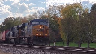 CSX 5260 rolls through Glendale Ohio