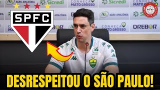 FALOU M3RDA! TECNICO DO CUIBA FAZ COMENTARIO DESRESPEITOSO SOBRE O SÃO PAULO! NOTÍCIAS DO SÃO PAULO