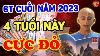 THẦN TÀI Chỉ Thẳng Mặt 4 Con Giáp TRÚNG SỐ ĐỘC ĐẮC, Trả Sạch Nợ, Tử Vi 6 Tháng Cuối Năm 2023 | TVV